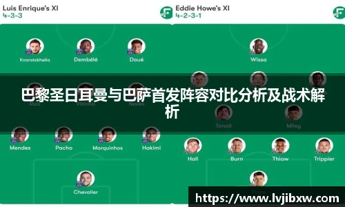 jRS.直播巴黎圣日耳曼与巴萨首发阵容对比分析及战术解析